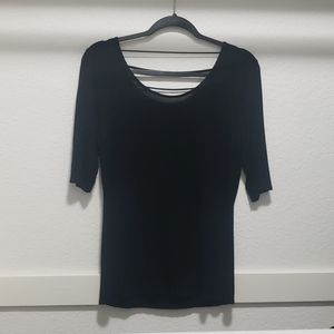 Cable & Gauge | Quarter sleeve blouse | L